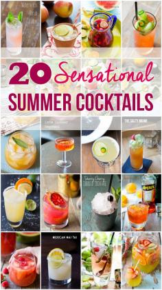 
                    
                        20 Sensational Summer Cocktails on ASpicyPerspective...
                    
                
