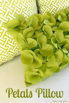 
                    
                        Fun Petals Pillow from NewtonCustomInter....  Learn how to make this cute petals pillow with this step-by-step sewing tutorial.
                    
                