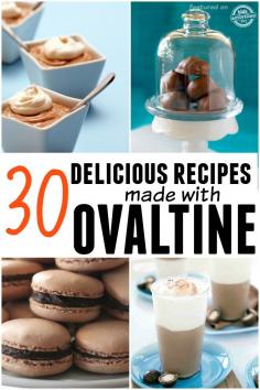 30 Ovaltine Recipes You Didn�t Know Existed