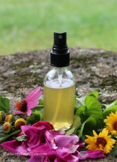 DIY Herbal Honey Throat Spray Recipe