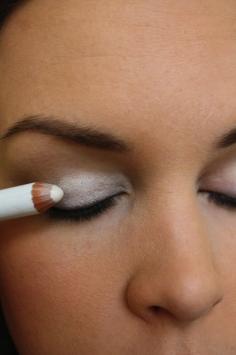 Good to know...now I have a use for all my white eye shadow from my early teens! Color your eyelid with white eyeliner as an eyeshadow base. Your eyeshadow color on top will POP and look so much brighter!