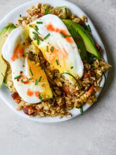 Breakfast Fried Brown Rice. #recipes #foodporn #breakfasts #rice