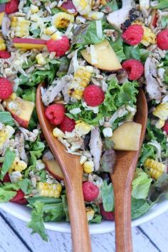 Grilled Chicken Summer Salad | Recipe Girl