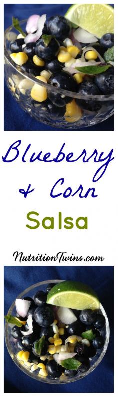 
                    
                        Blueberry & Corn Salsa | Only 85 Calories/ Cup |Sweet, Crunchy & Refreshing Snack or Side Dish| For Nutrition & FitnessTips & MORE RECIPES, PLEASE SIGN UP for our FREE NEWSLETTER www.NutritionTwin...
                    
                