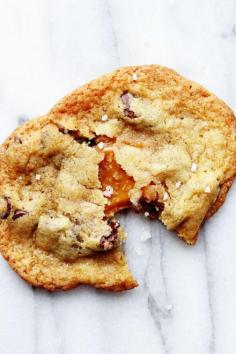 #salted #caramel #chocolate #cookies