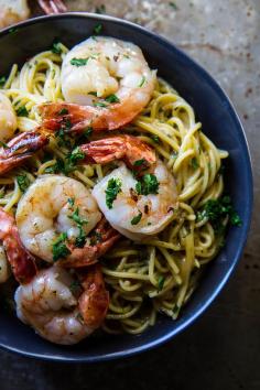 Shrimp Scampi (Gluten and Dairy Free)