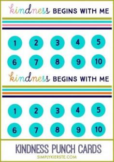 
                    
                        Are your kids arguing? Try Kindness Punch Cards! | simplykierste.com
                    
                
