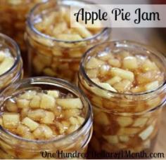 Easy Homesteading - Apple Pie Jam Canning Recipe