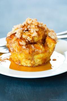 
                    
                        Pumpkin French Toast Muffins with Cinnamon Streusel Topping. (Via @CookingClassy)
                    
                