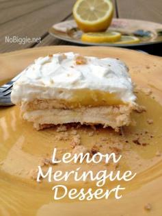 I love lemon meringue pie!