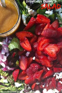 
                    
                        Strawberry Green Salad with Sesame Seed Dressing | ReluctantEntertai...
                    
                