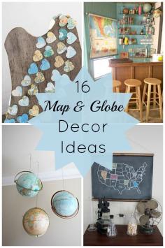 
                    
                        16 Map & Globe Decor Ideas
                    
                