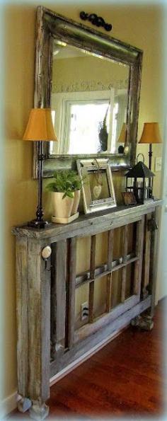 DIY entry table for small spaces (& other cute ideas)