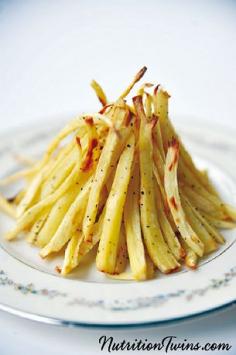I Beg Your Parsnips (recipe from our book The Nutrition Twins’ Veggie Cure) I Beg Your Parsnips We serve these matchstick fries to our families as a super tasty and healthy alternative to french fries. They’re fun to eat and packed with flavor. You won’t miss the real deal, and neither will your arteries or …