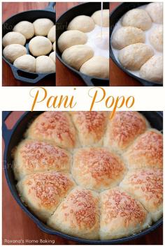 Homemade pani popo - sweet, soft buns bathed and baked in coconut milk