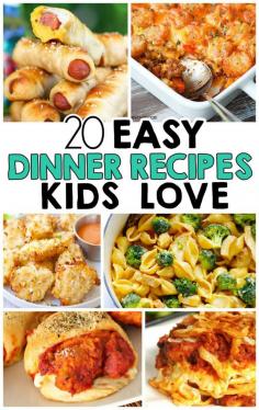 
                    
                        20 Easy Dinner Recipes That Kids Love
                    
                