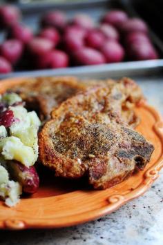 Pan fried pork chops: by Ree Drummond / The Pioneer Woman, via Flickr