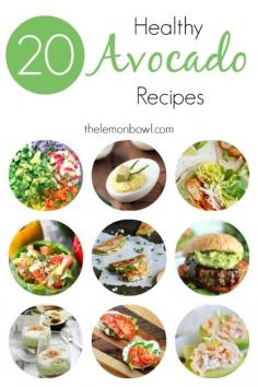 
                    
                        20 Healthy Avocado Recipes - The Lemon Bowl
                    
                