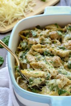 
                    
                        Spinach Artichoke Mac and Cheese
                    
                