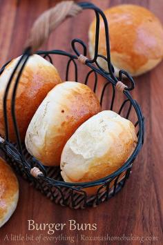 Homemade Burger Buns recipe plus 20 more homemade bread recipes