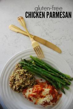 the recipe box: gluten-free chicken parmesan - the sweetest digs