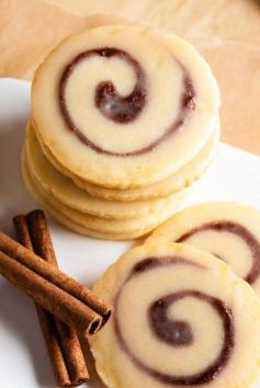 
                    
                        You’ll love these cinnamon bun cookies with real cinnamon sugar swirl baked into the center.
                    
                