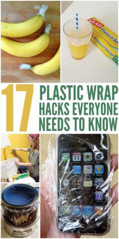Plastic Wrap Tricks That Will Change Your Life - One Crazy House