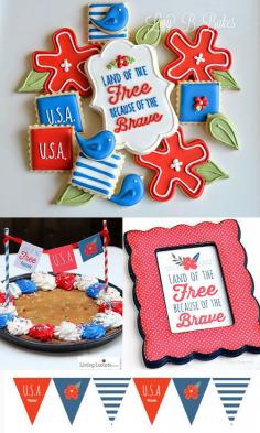 4th of July Party Printable Ideas