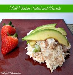 Dill Chicken Salad with Avocado Recipe + Love One Today Video & $50 Gift Card Giveaway #LoveOneToday #ad