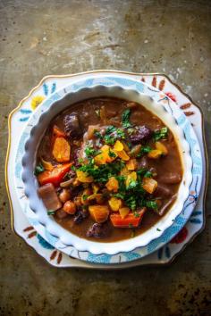 Lamb, Chickpea and Apricot Stew #recipe