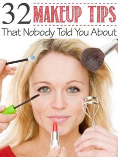 32 #Makeup Tips That Nobody Told You About! #Beauty #Fashion #Tips
