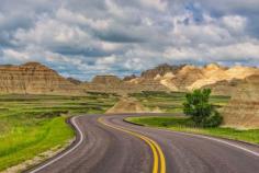 
                    
                        The entrance to the Badlands in South Dakota
                    
                