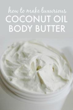 
                    
                        How to Make Coconut Oil Body Butter - with only 3 ingredients!
                    
                