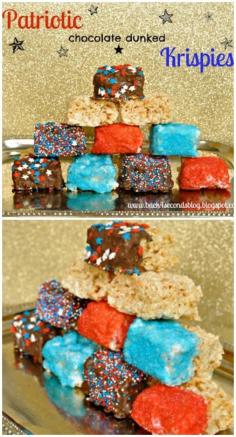 Easy Dessert for Memorial Day and 4th of July!