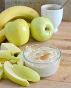 This 3 Ingredient Healthy Fruit Dip  is clean, easy, and so addicting. Serve this clean eating dip with your favorite fruits!