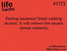 Cure for nausea