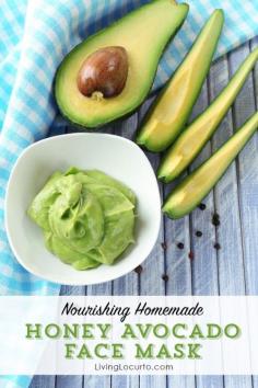 
                    
                        Pamper yourself and brighten your  skin with this nourishing DIY Honey Avocado Face Mask Recipe! LivingLocurto.com
                    
                