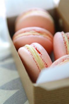 Pink Lemonade French Macarons (recipe)