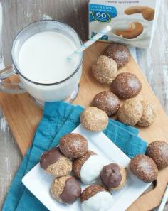 
                    
                        No-bake protein bites made with cashew milk! (Via Holly @ Happy Food, Healthy Life)
                    
                