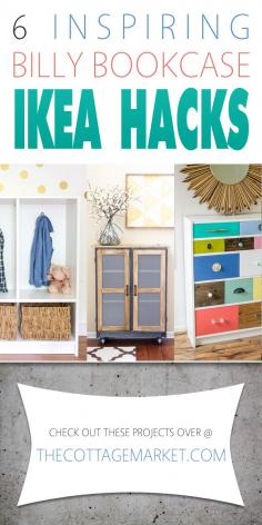 
                    
                        IKEA Hacks /// 6 Inspiring Billy Bookcases - The Cottage Market
                    
                