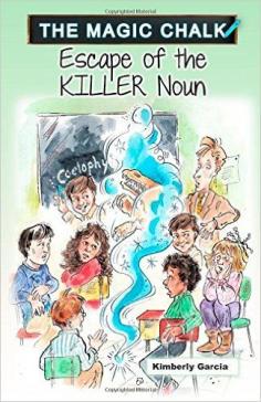 Summer Reading Recommendation for Kids: Escape of the Killer Noun - fun and suspenseful for both kids and parents!  Read it to my 6 year old during the 1st week of summer vacation!