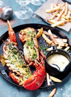 Grilled Lobster & Chips