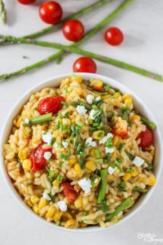 
                    
                        FARMERS’ MARKET SUMMER VEGETABLE RISOTTO
                    
                