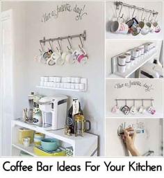 
                    
                        Coffee Bar Ideas For Your Kitchen
                    
                