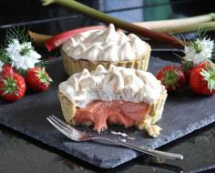 
                    
                        Rhubarb-Strawberry Meringue Pie made with Lime, Pistachio & Cardamom Pastry (gluten free)
                    
                