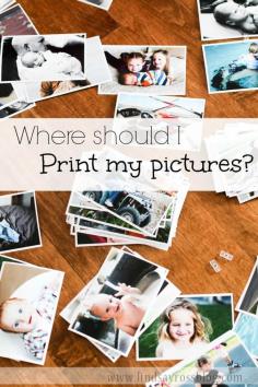 Ideas, tips and tricks on where to print your photographs. Also a print comparison with some photos printed at several different places.