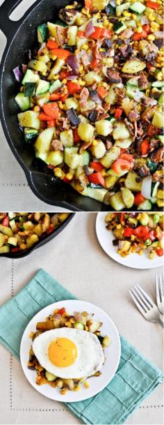 
                    
                        Summer Veg Breakfast Hash I howsweeteats.com
                    
                