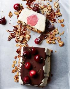 
                    
                        Cherry Almond Ice Cream Cake
                    
                