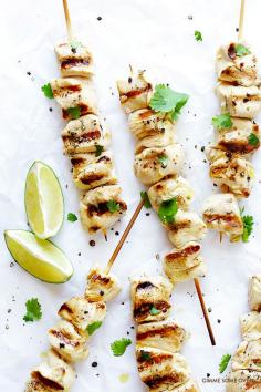 This Tequila Lime Chicken Kabobs Recipe is quick and easy to prepare, versatile for serving, and SO juicy and flavorful and delicious!