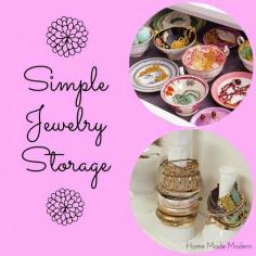 Home Made Modern: Craft of the Week: DIY Jewelry Storage